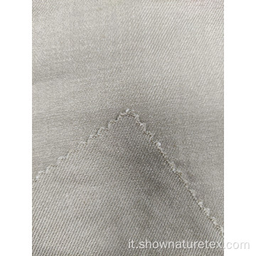 Tessuto twill di lino e rayon